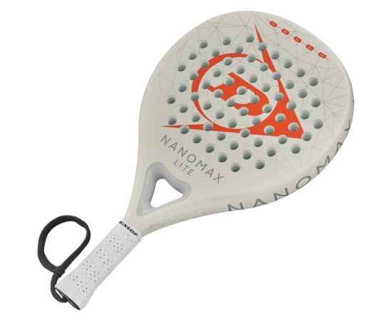 Padel bat Dunlop NANOMAX LITE 350g White Galda teniss