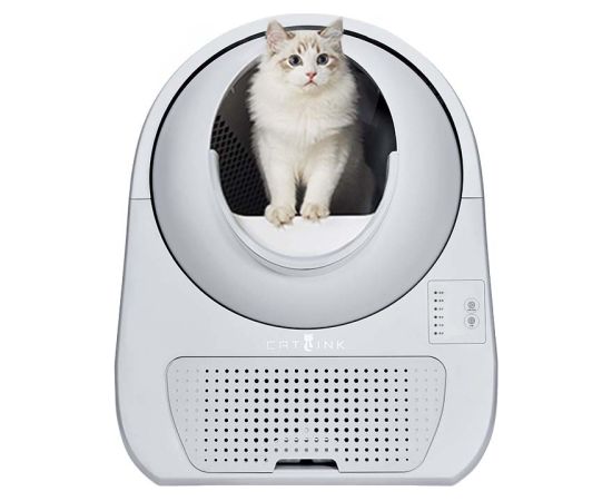 Intelligent self-cleaning cat litterbox Catlink Scooper Young Version Kaķu pakaišu kastes