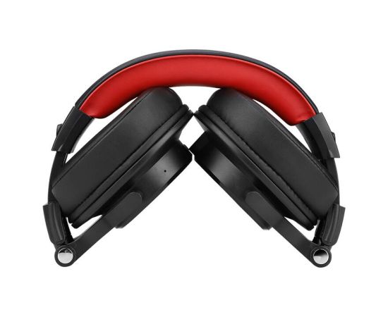 Oneodio Fusion A70 Wireless Headphones (Black and Red) Austiņas