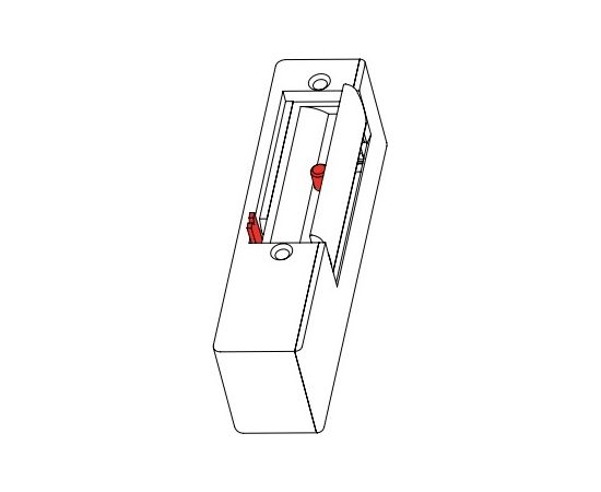 2R3B10 (13.1.00.B) ~ Elektromehāniskais sprūds ar atmiņas un diena/nakts funkcijam 150kg 12v AC/DC DIN labajā pusē Detektori