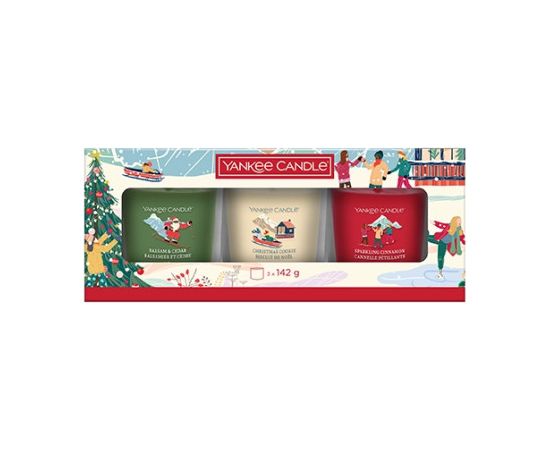 Yankee Candle Apres Ski Classic SET 3 tumlbery Telpu aromāti