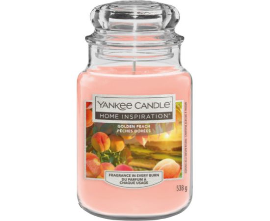 Yankee Candle Home Inspiration Golden Peach 538g Telpu aromāti