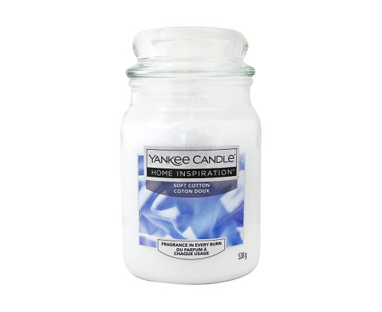 Yankee Candle Home Inspiration Soft Cotton 538g Telpu aromāti