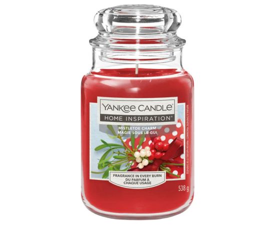 Yankee Candle Home Inspiration Mistletoe Charm 538g Telpu aromāti