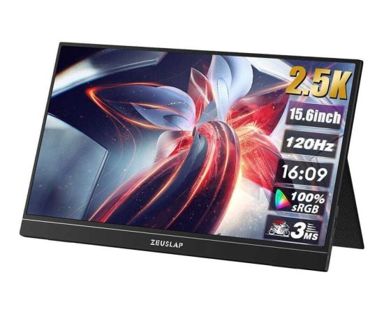 ZEUSLAP ZP156K - 120Hz | 2.5K | IPS | 15.6" portable monitor Monitori