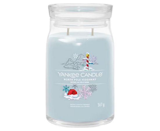 Yankee Candle Signature North Pole Hideaway 567g Telpu aromāti