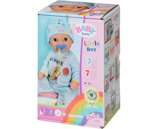 Zapf Creation BABY born® Lalka bobas Little Boy 36cm 835692 ZAPF Aудио-видео