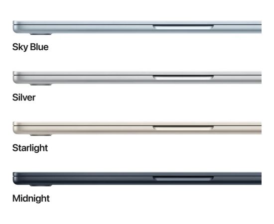 Apple MacBook Air (2025) 13” M4 chip with 10-core CPU and 8-core GPU 16GB 256GB SSD - Silver INT Ноутбуки