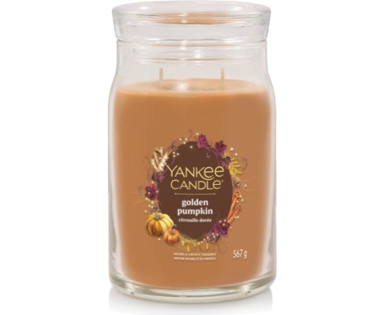 Yankee Candle Signature Golden Pumpkin 567g Ароматы для дома и комнаты
