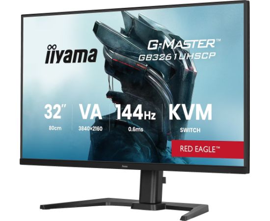 iiyama G-Master GB3261UHSCP-B1 Red Eagle - 144Hz | 4K | VA | 31.5" Monitori
