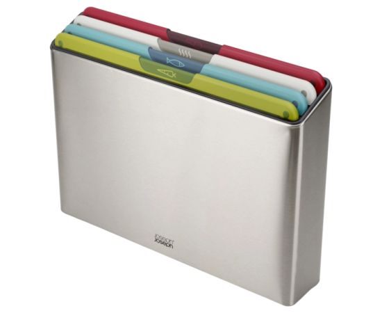 Chopping Board Joseph Joseph Folio Icon Steel Multi-coloured (4-piece) Citi virtuves piederumi