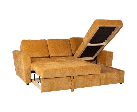 Corner sofa bed INGA yellow Новинки Для дома и сада 