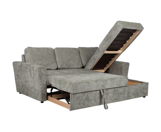 Corner sofa bed INGA light green Новинки Для дома и сада 