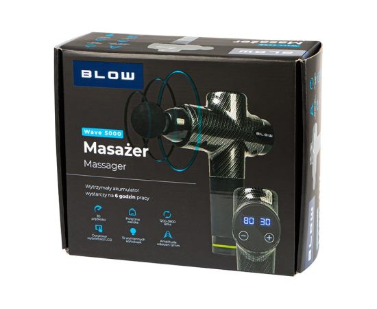 BLOW Wave 5000 massage gun Jaunumi - Skaistums