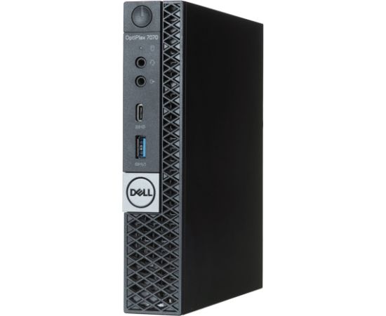 DELL OptiPlex 7070 Micro i3-9100T 8GB 256GB SSD mSFF Win11pro Used Atjaunoti personālie datori