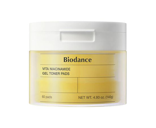 Biodance Vita Niacinamide Gel Toner Pads - Tonizační polštářky ( 60 ks ) Ķermeņa kosmētika