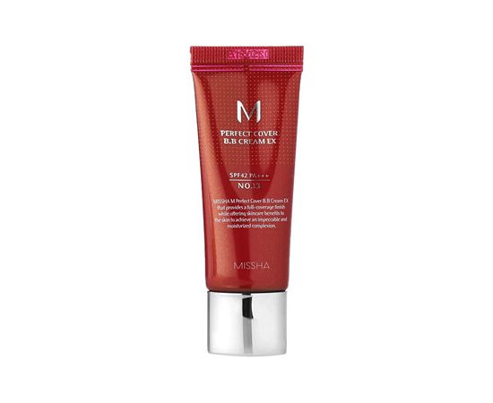 Missha M Perfect Cover BB Cream EX SPF 42 PA+++ - BB krém 20 ml 26 Natural Caramel Dekoratīvā kosmētika