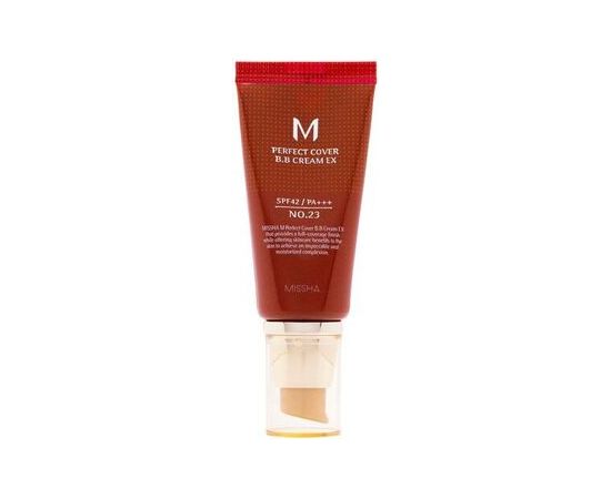 Missha M Perfect Cover BB Cream EX SPF 42 PA+++ 50 ml 19 Cool Ivory Dekoratīvā kosmētika