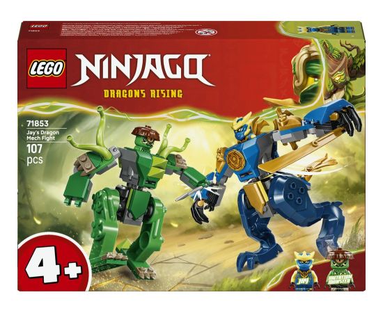 LEGO Ninjago Bitwa w smoczym mechu Jaya (71853) Новости - Детские товары