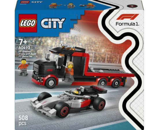 LEGO City Ciężarówka F1® z bolidem Audi F1® (60493) Новости - Детские товары