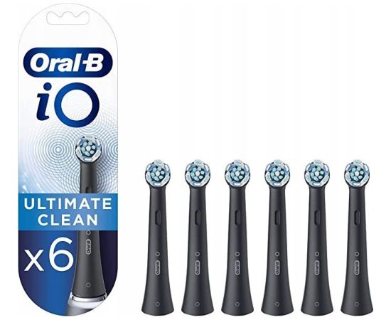 Końcówka Oral-B Oral-B 4210201434771 / 6x iO Black Uzgaļi elektriskajām zobu birstēm