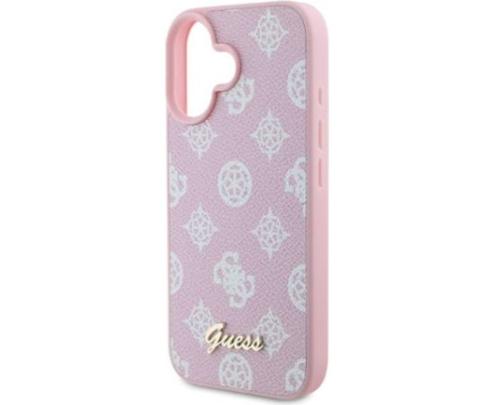 Guess GUHMP16SPGPYSP Aizmugurējais Apvalks Priekš Apple iPhone 16 Neoriģinālie Maciņi
