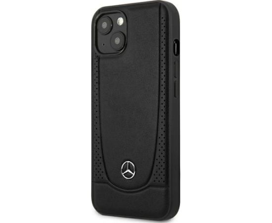 Mercedes Leather Urban Back Case Aizsargapvalks Priekš Apple iPhone 15 Neoriģinālie Maciņi