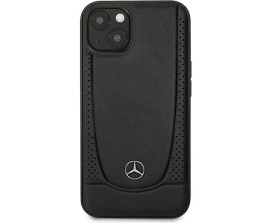 Mercedes Leather Urban Back Case Aizsargapvalks Priekš Apple iPhone 15 Neoriģinālie Maciņi