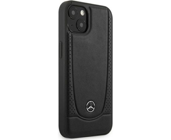 Mercedes Leather Urban Back Case Aizsargapvalks Priekš Apple iPhone 15 Neoriģinālie Maciņi