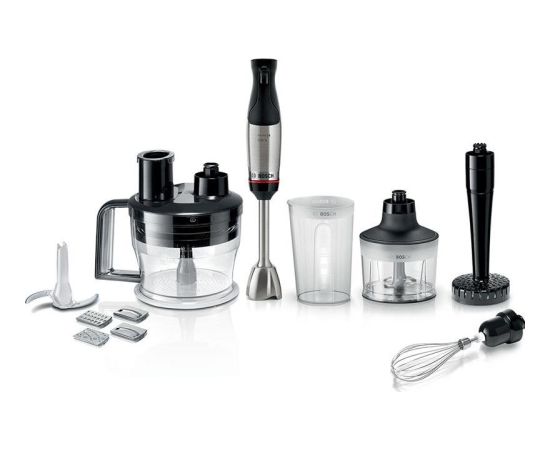 Bosch ErgoMaster, Series 6, 1000 W, stainless steel/black - Hand blender Blenderi un Chopperi