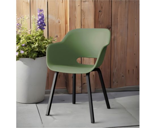 Keter Садовые стулья, 2 шт., Noa Cup, оливково-зеленый цвет. Новинки Для дома и сада 