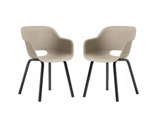 Keter Садовые стулья, 2 шт., Noa Cup, цвет серебристый шалфей. Новинки Для дома и сада 