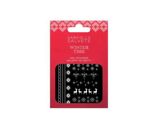 Gabriella Salvete Winter Time / Nail Art Stickers 1Pack Nagu lakas