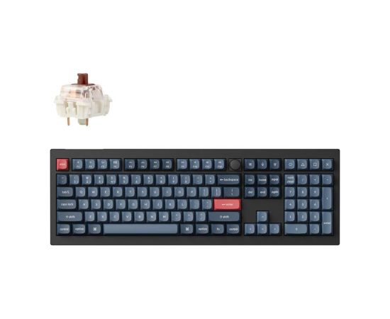 KEYBOARD WRL V6 MAX/CARBON BLACK V6M-D3 KEYCHRON Klaviatūras