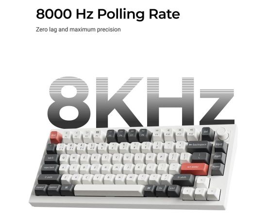 KEYBOARD WRL Q1 ULTRA/BLACK Q1U-M4 KEYCHRON Klaviatūras