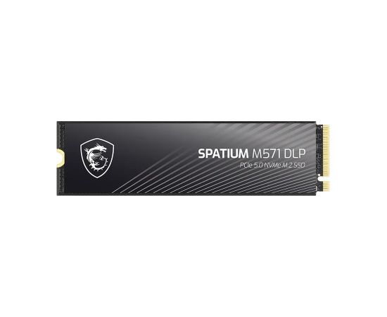 SSD MSI 1400xTBW rating MTBF 1500000 h Read speed 14500 MB/s Write speed 11000 MB/s NVMe Yes PCI Express 5.0 M.2 2000 GB SPATIUM M571 DLP PCIe 5.0 NVMe M.2 S78-440Q1K0-P83 SSD Cietie Diski (Solid state drive)