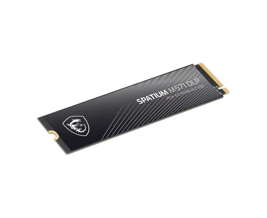 SSD MSI 1400xTBW rating MTBF 1500000 h Read speed 14500 MB/s Write speed 11000 MB/s NVMe Yes PCI Express 5.0 M.2 2000 GB SPATIUM M571 DLP PCIe 5.0 NVMe M.2 S78-440Q1K0-P83 SSD Cietie Diski (Solid state drive)