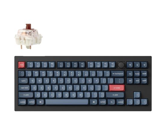 KEYBOARD WRL V3 MAX RGB/CARBON BLACK V3M-D3 KEYCHRON Klaviatūras