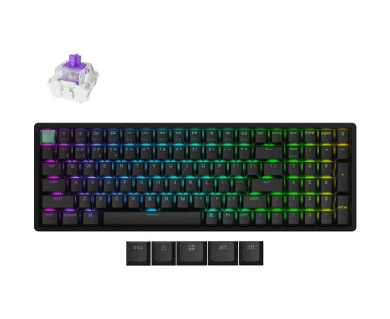 KEYBOARD WRL K4 HE STANDARD ED/BLACK K4H-J1 KEYCHRON Klaviatūras