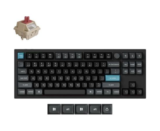 KEYBOARD WRL Q3 ULTRA/BLACK Q3U-M1 KEYCHRON Klaviatūras
