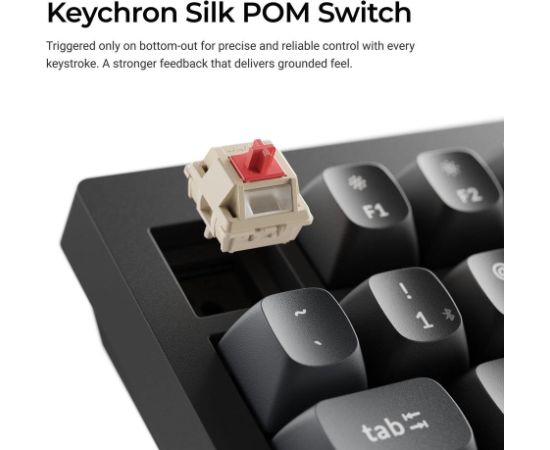 KEYBOARD WRL V6 ULTRA/BLACK V6U-D3 KEYCHRON Klaviatūras