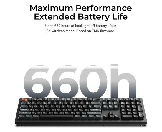 KEYBOARD WRL V6 ULTRA/BLACK V6U-D3 KEYCHRON Klaviatūras