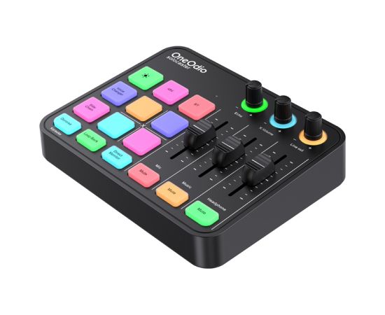OneOdio Solocaster Audio Mixer and Sound Card Aудио-видео
