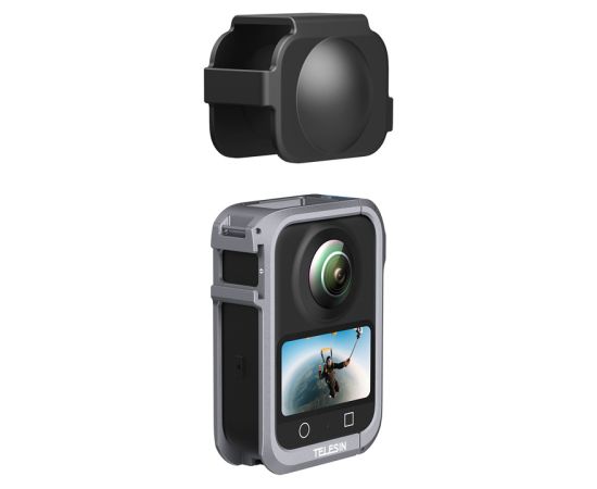 Telesin DJI Osmo 360 metal cage Sporta kameru aksesuāri