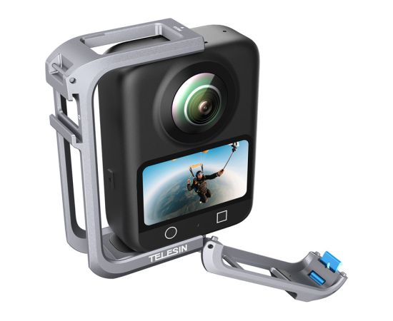 Telesin DJI Osmo 360 metal cage Sporta kameru aksesuāri