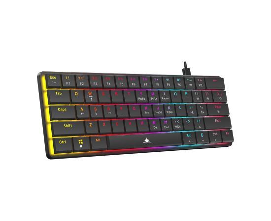 White Shark GK-006121 Nagamaki Black-Mechanical / US-Blue.SW Klaviatūras