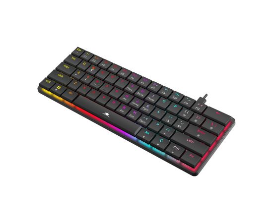 White Shark GK-006121 Nagamaki Black-Mechanical / US-Blue.SW Klaviatūras