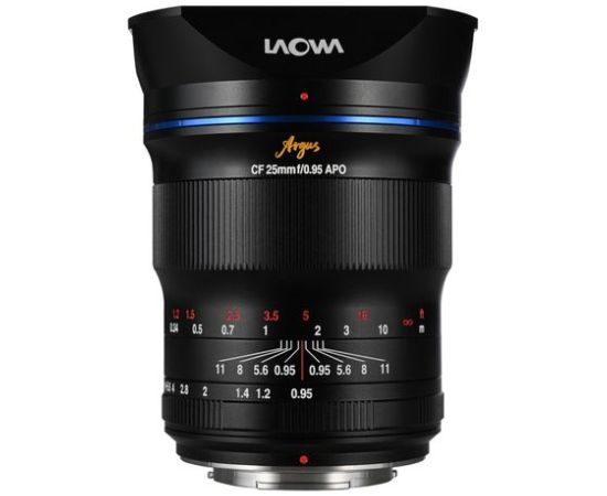 LAOWA Venus Optics Argus 25 mm f/0.95 APO Fujifilm X Objektīvi