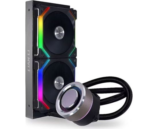 Lian Li GALAHAD 240 SL, AiO CPU Cooler, ARGB - black Procesoru dzesēšana