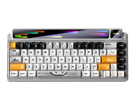 Leobog gasket AMG65 White Jasper switch RGB Klaviatūras